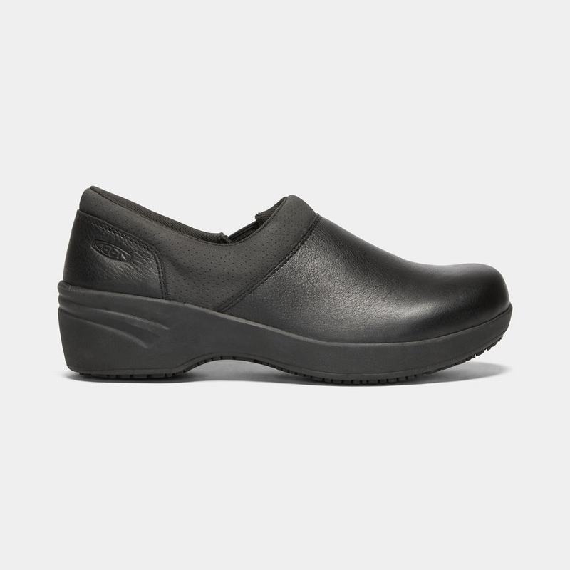 Zapatos De Trabajo Keen Kanteen Soft Toe Para Mujer Negros - Zapatos Keen Mexico (502813-FXG)